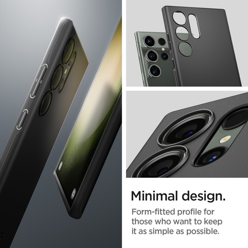 For Galaxy S23 / S23 Ultra | Spigen Thin Fit Shockproof Ultra Slim Case gallery
