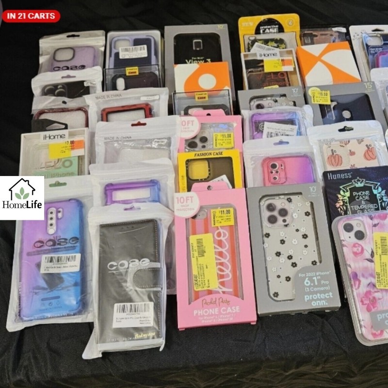 Wholesale Lot of 50 Mixed phone cases for Android and iPhone. NEW