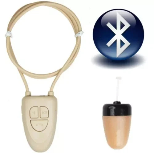 3Watt Bluetooth Induction Neckloop Wireless Micro In-ear Nano Earpiece Earbud