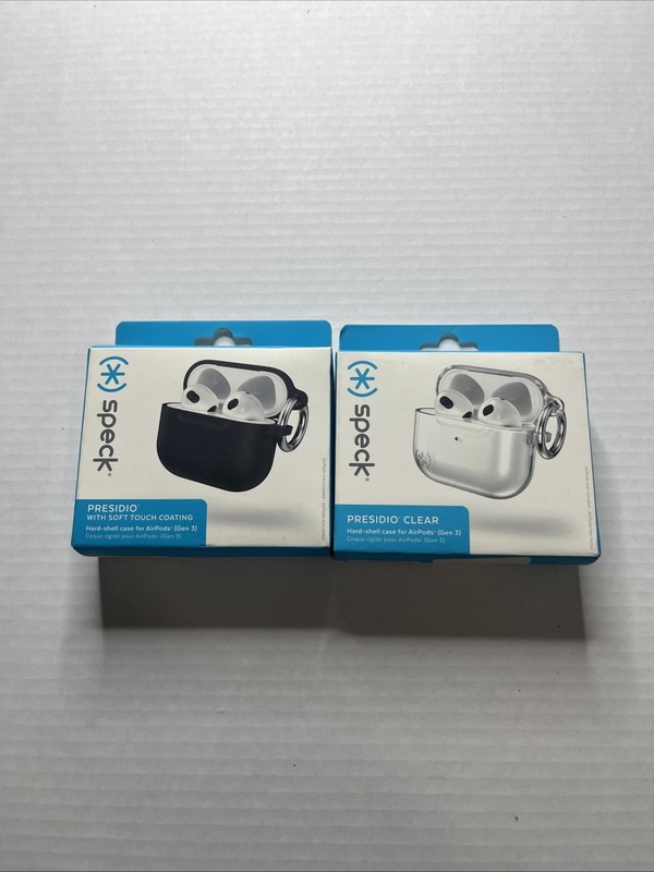 Speck Presidio Case Compatible With Apple Airpods 3rd Generation – Clear