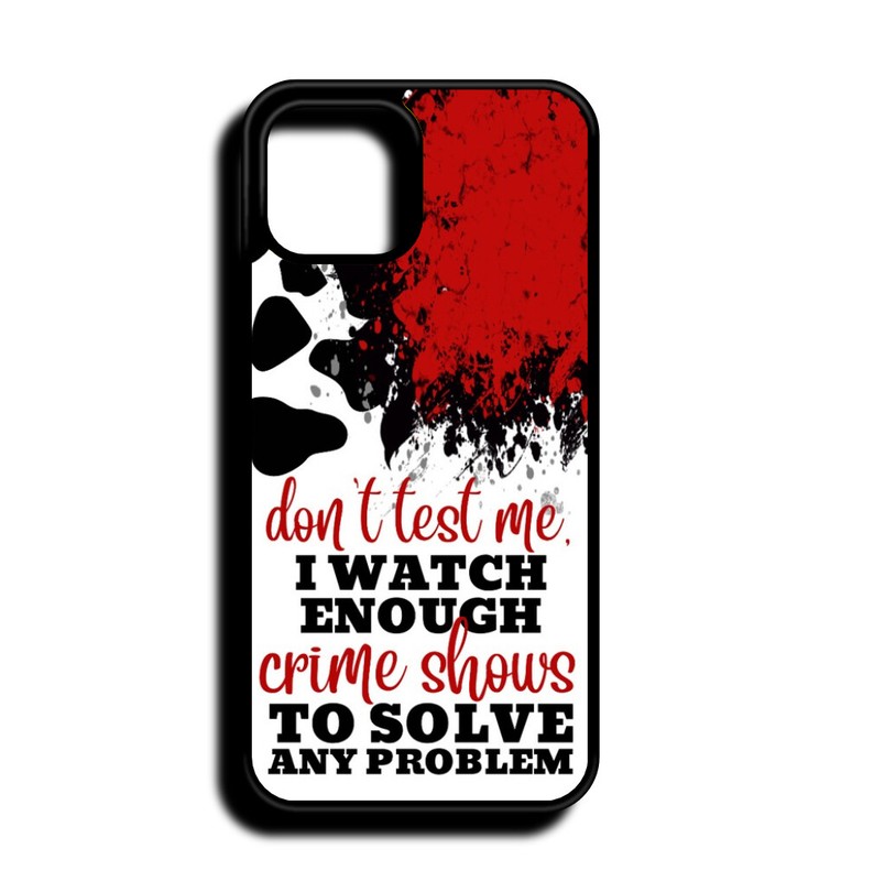 Crime Shows Funny Phone Case for iphone Durable shockproof protective gallery