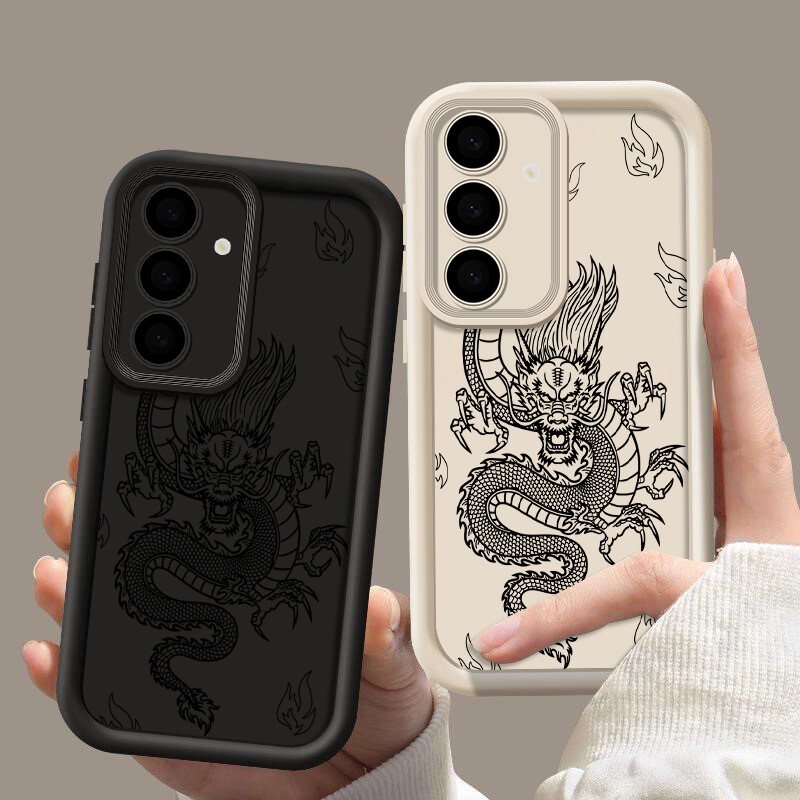 China Dragon For Samsung Galaxy S25 S24 Ultra S23 FE S22 ShockProof Case Cover gallery