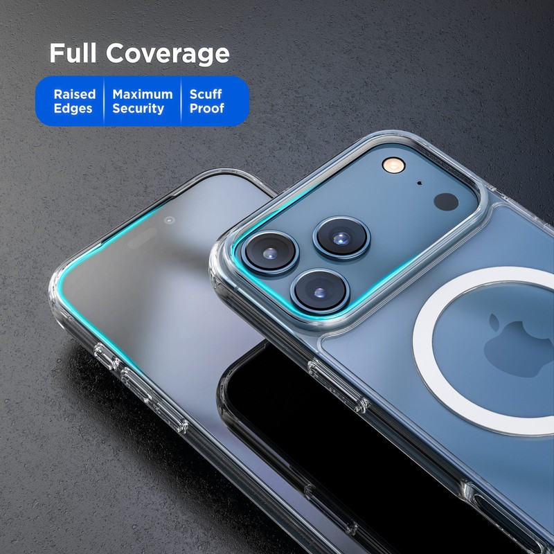 For iPhone 17 Pro Max ClearBack Case w/ Holster gallery