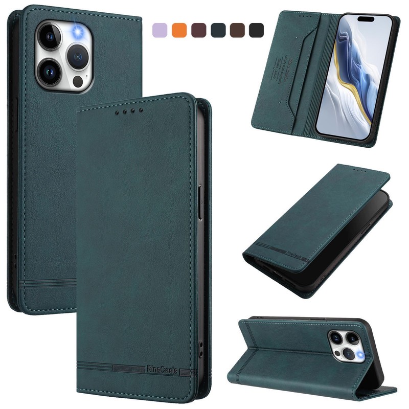 Magnetic Wallet Case For Infinix Motorola Leather Card Flip Stand Phone Cover