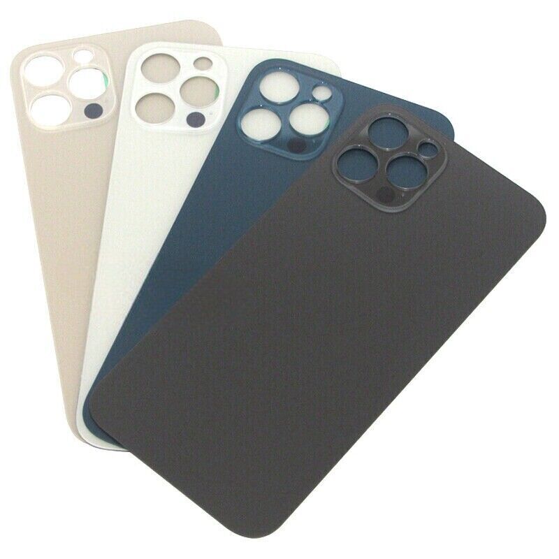 10 Pack Back Glass Big Cam Hole Replacement For iPhone 8 XR 11 12 13 14 Pro Max gallery