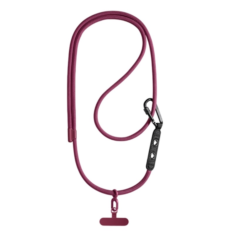 Polyester Phone Lanyard Crossbody Strap for Outdoor Sports Hiking and Daily