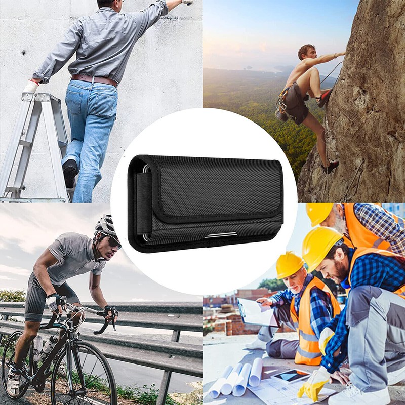 Durable Nylon Belt Pouch Case with Card Holder for Vortex HD62 gallery