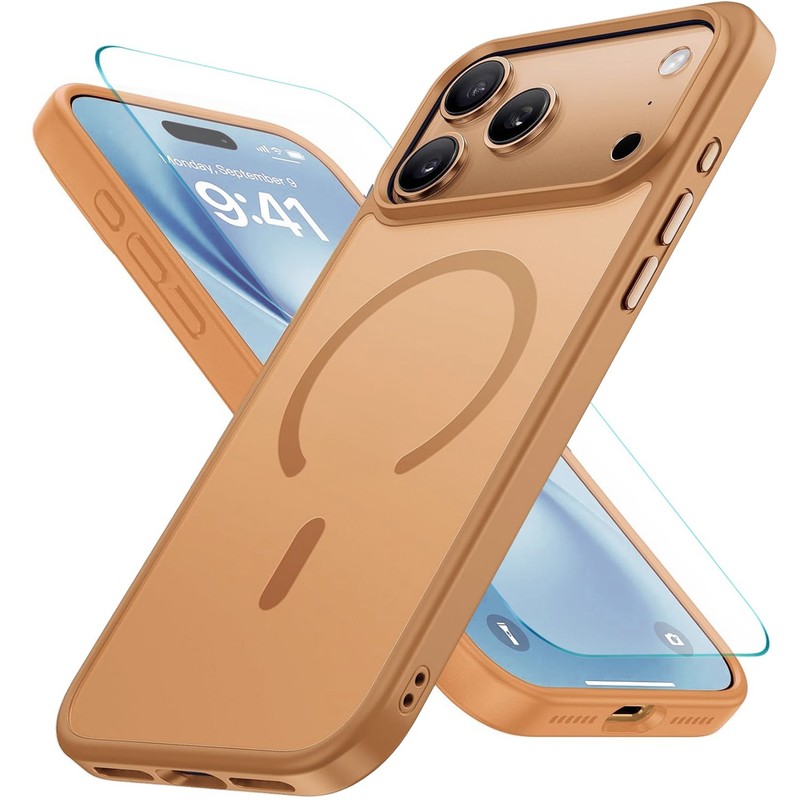 For iPhone 17 Pro Max Case 17 Air Phone Cover Shockproof Rugged + Screen Glass gallery