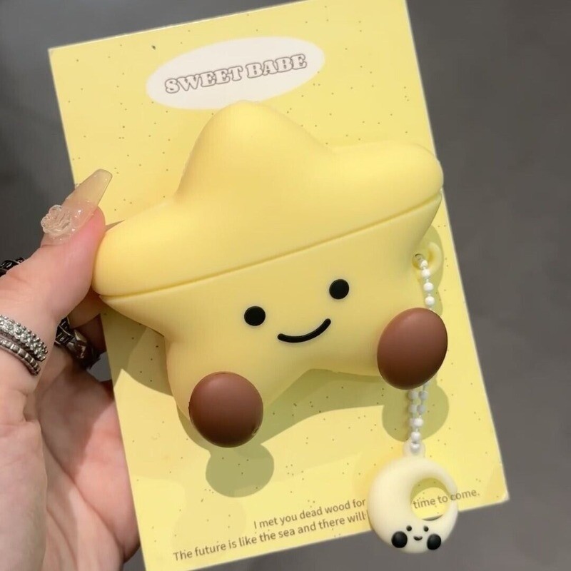 For Apple Airpods 4 3 Pro 2 1 Protective Cover Silicone 3D Cute Earphone Case