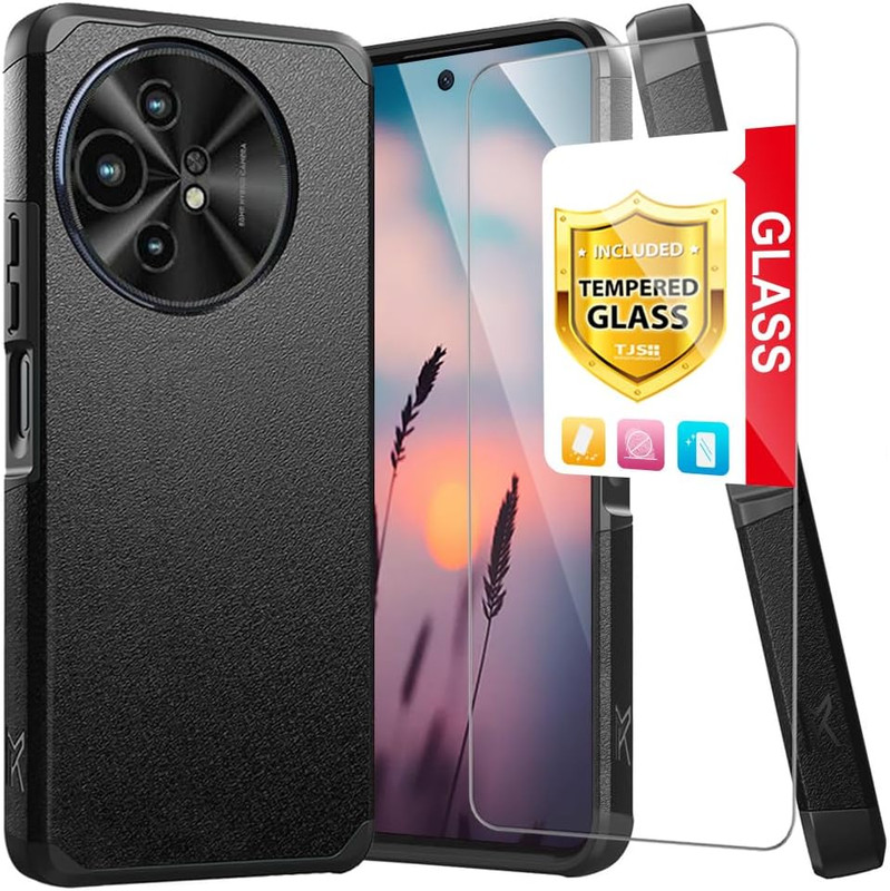 For TCL 50 XL NXTPAPER 5G Dual Layer Shockproof Slim Case With Screen Protector