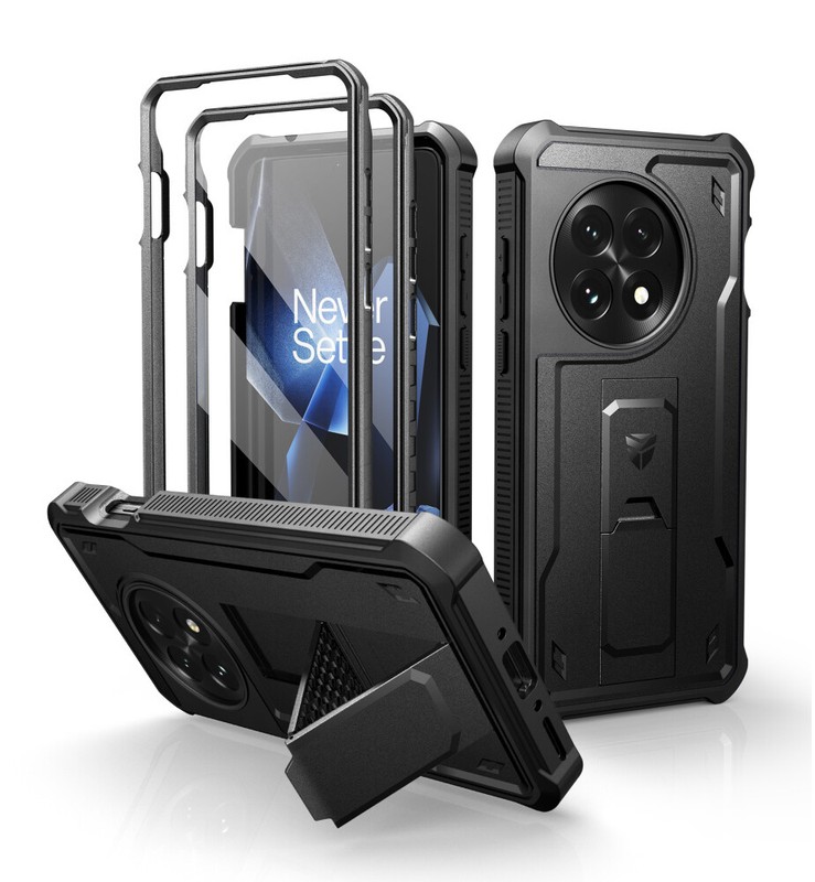 DEXNOR Full Body Case for OnePlus 13 Shockproof Cover with Kickstand