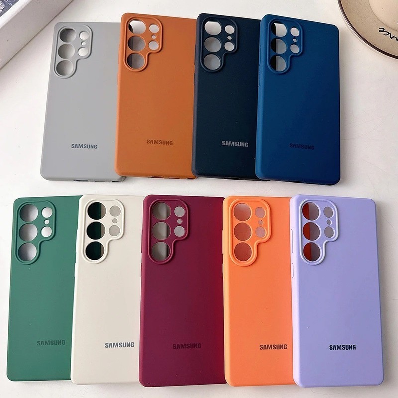 Original Liquid Silicone Case for Samsung Galaxy S26 Ultra Soft Shockproof Cover gallery