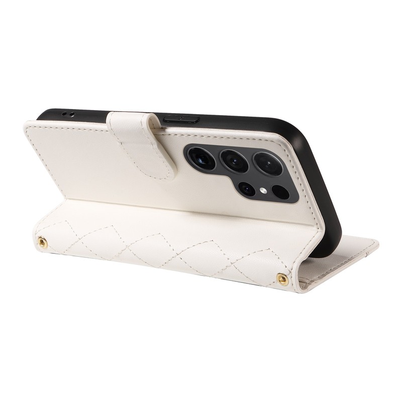 PU Leather Folio Stand Wallet Case For Samsung Galaxy S25 Ultra S24 S23 S22 S21 gallery