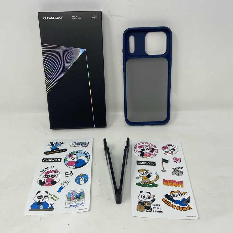 CASEKOO Deep Blue Case for iPhone 17 Pro Max, Matte Frosted