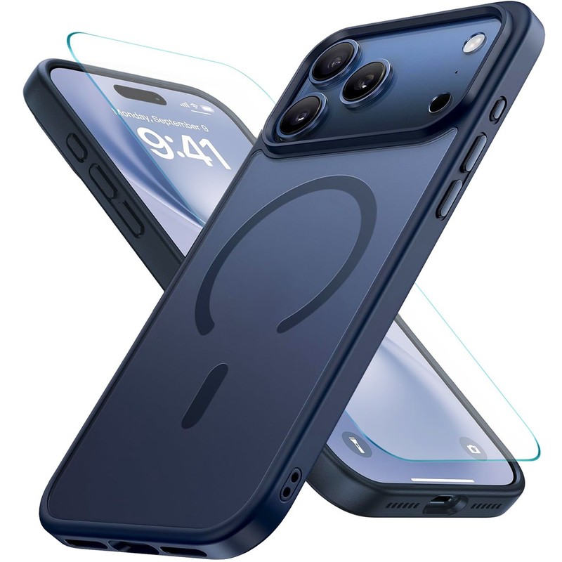For iPhone 17 Pro Max Case 17 Air Phone Cover Shockproof Rugged + Screen Glass gallery