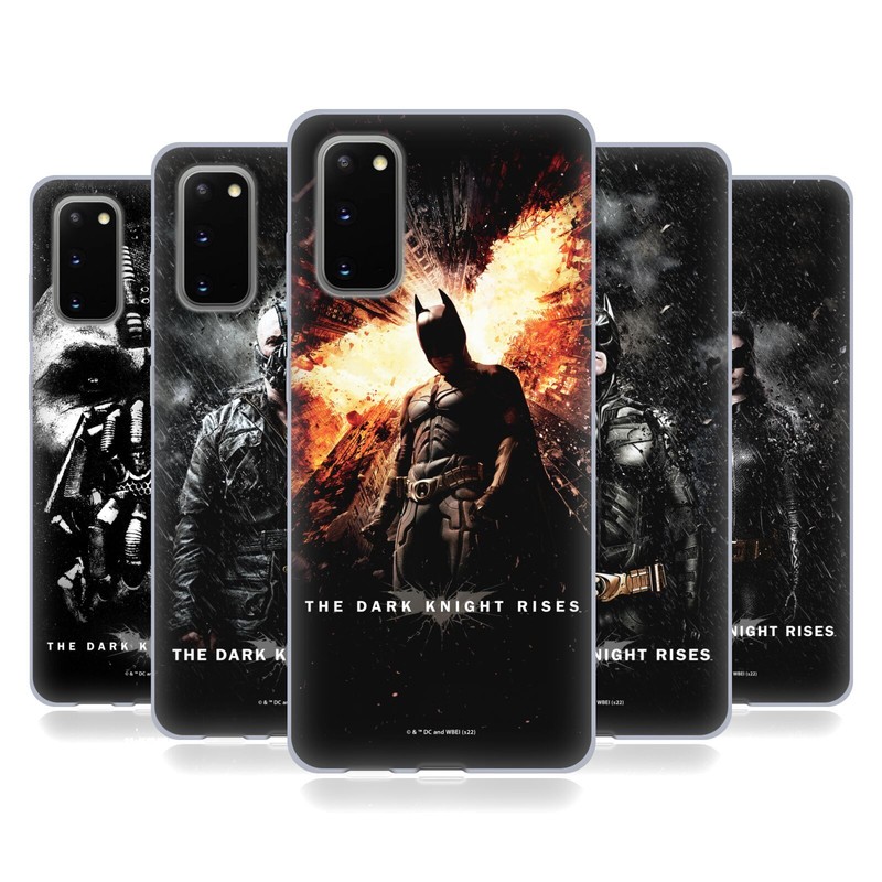 OFFICIAL THE DARK KNIGHT RISES KEY ART SOFT GEL CASE FOR SAMSUNG PHONES 1