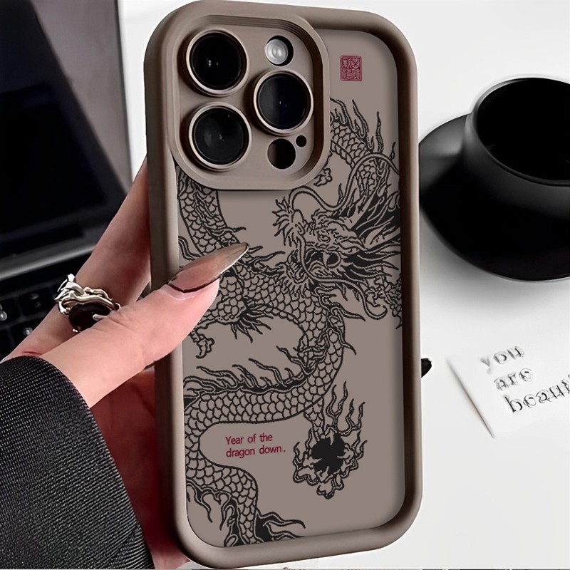 China Dragon Case For iPhone Samsung Honor Motorola Xiaomi Cool ShockProof Cover