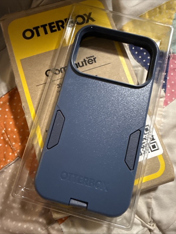 OTTERBOX Commuter for iPhone 17 Pro Case Magnetic, Sentimental Blue