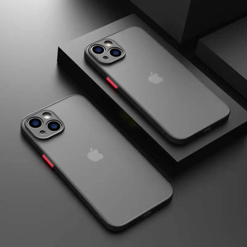 Armor Matte Translucent Case For iPhone 17 Pro Max 16 15 14 Shockproof