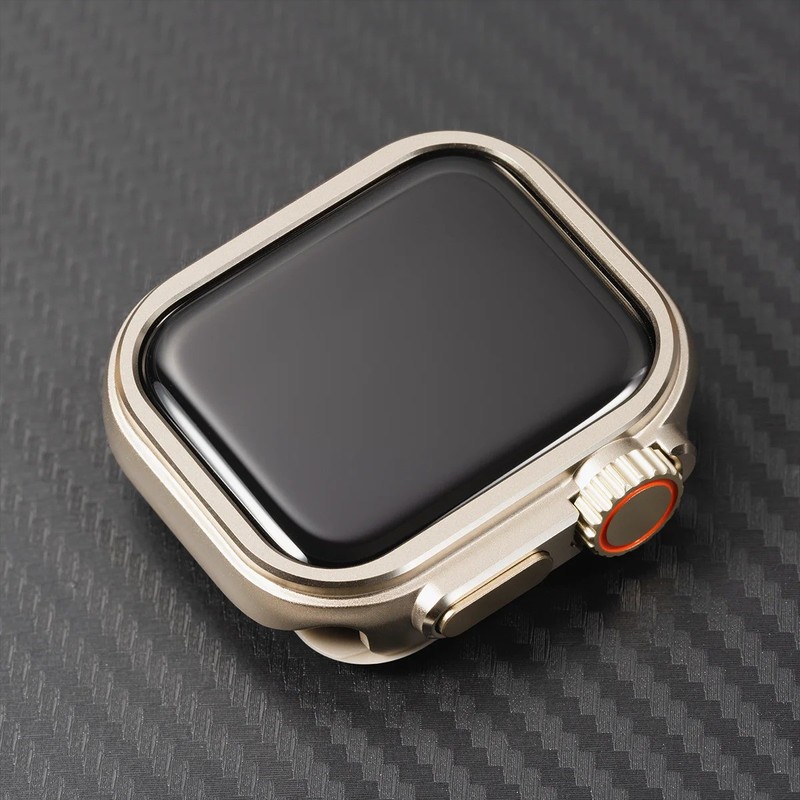 Metal Case Cover Protector for Apple Watch 11 10 42/46mm Convert to Ultra 2 Look gallery