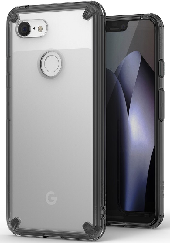 For Google Pixel 3 XL | Ringke [FUSION] Clear Shockproof TPU Bumper Cover Case gallery