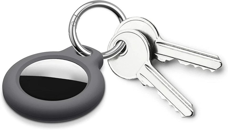 For Apple Airtag Case Cover Anti-lost Keychain Ring Protective Hard Shell gallery