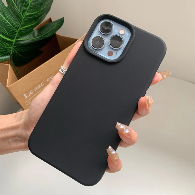 Liquid Silicone Case For Apple iPhone 15 16 14 13 12 11 17 Pro Max 17Air 16 Plus