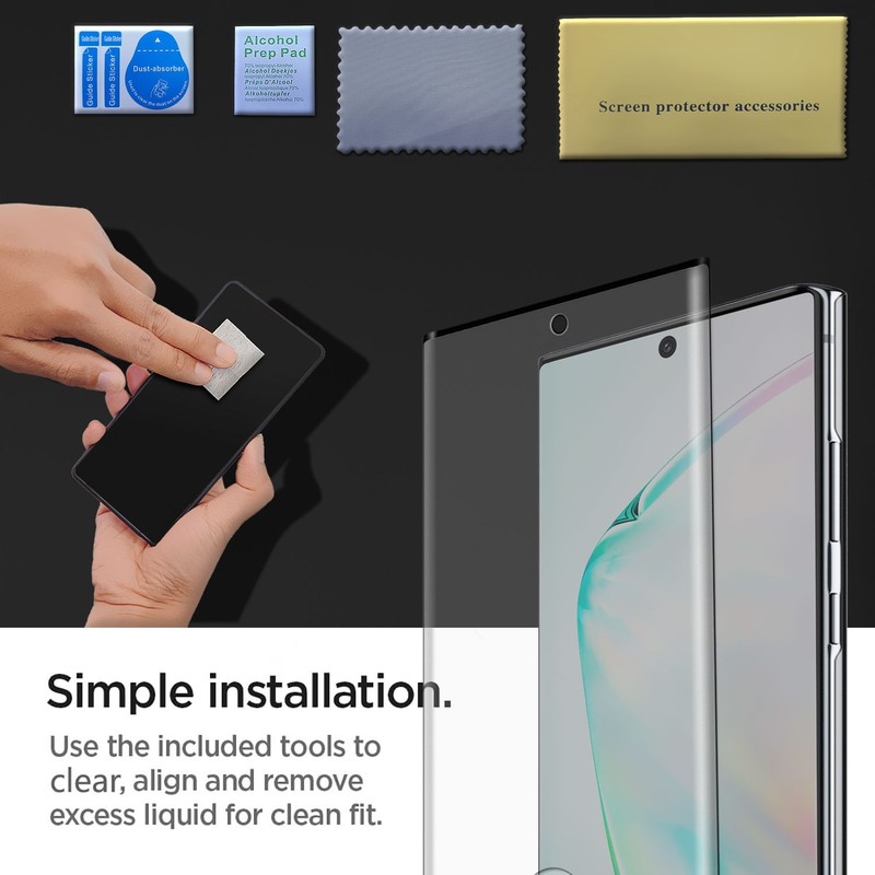 For Samsung Galaxy Note 10+ Plus Leather Wallet Case Card Slots Screen Protector gallery