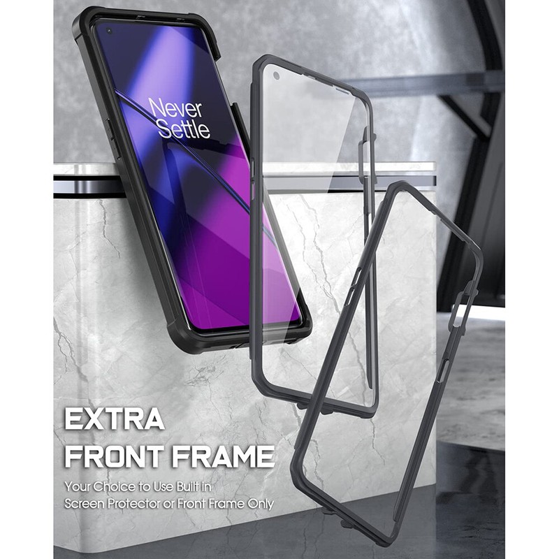 For OnePlus 7 8 9 Pro/N10 5G Case Clear Back Shockproof Cover 360 Full Coverage gallery