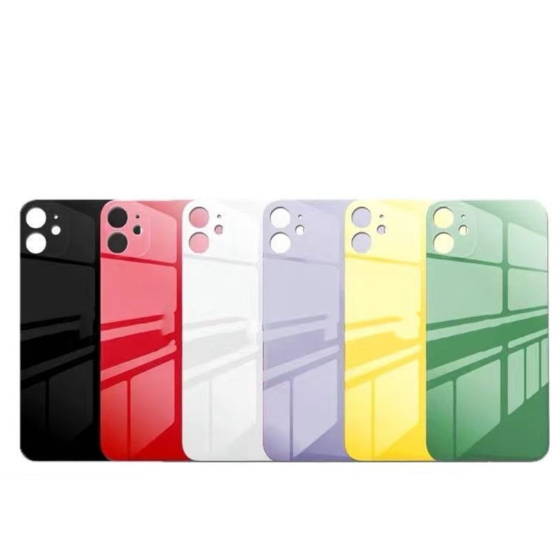 1/10x Lot Back Glass replacement Big hole For iPhoneXS 12 13 14 15 16 Rear Cover gallery
