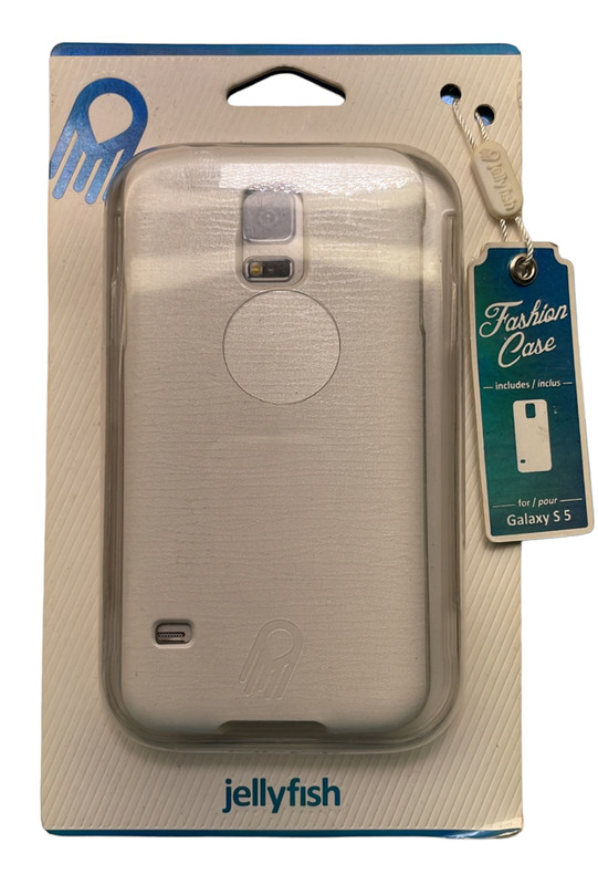 Jellyfish Protective Case for Samsung Galaxy S5, White