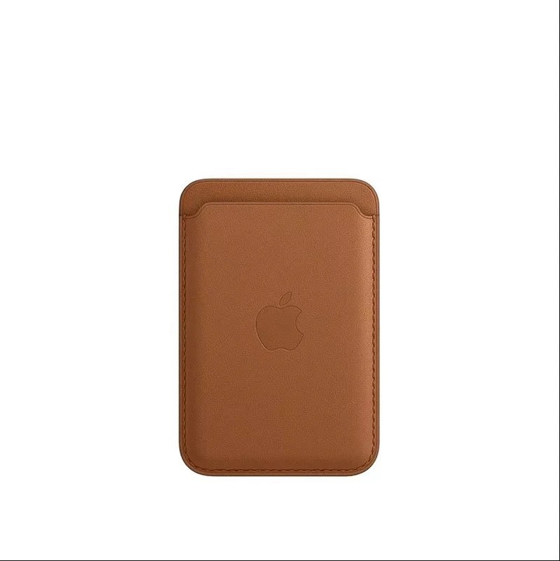 For iPhone 17 16 15 14 13 Original Leather Wallet Card Holder Case With MagSafe