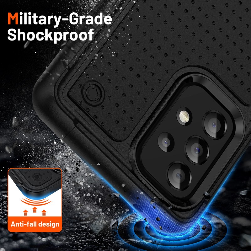 Dustproof Rugged Phone Case Glossy Duty Case For Samsung Galaxy A71 A57 A52 5G gallery