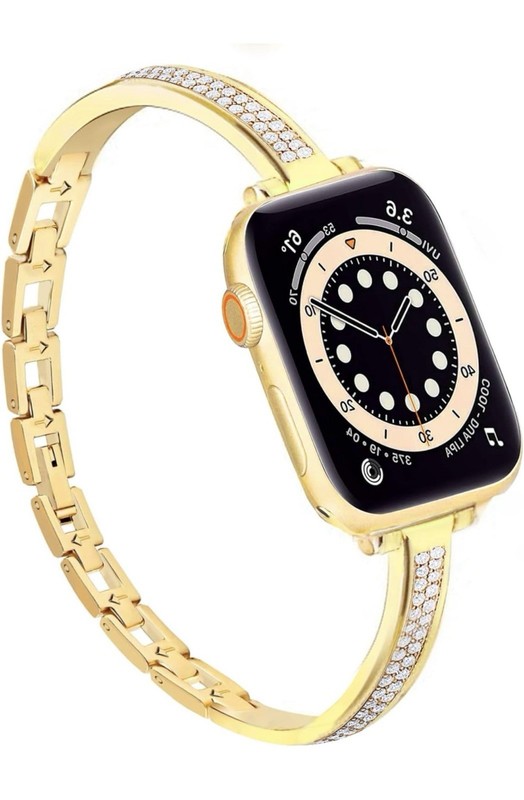 For Apple Watch iWatch Ultra 9 8 7 6 Stainless Steel Metal Watch Strap Slim Band