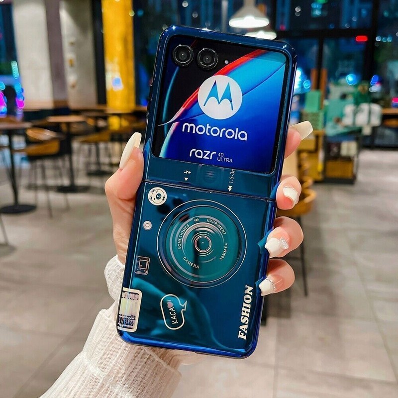 For Motorola Moto Razr 40 50 Ahockproof Cute Luxury Holder Phone Case Cover