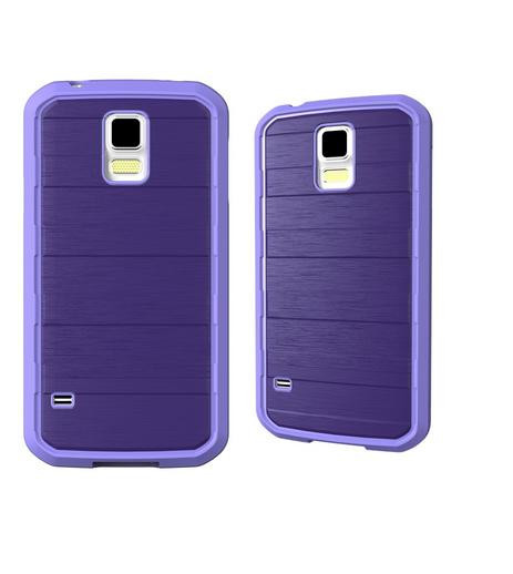 OEM Body Glove Rise Rugged Case Cover For Samsung Galaxy S5 S 5 Purple 9426802