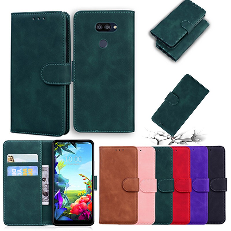 Magnetic Leather Card Wallet Case Flip Phone Cover For LG K61 K50/K60 Stylo 5