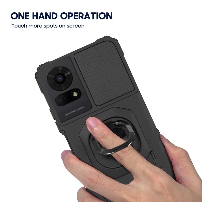 For TCL K32 5G Case Full Body Shockproof Phone Cover + Screen Protector gallery