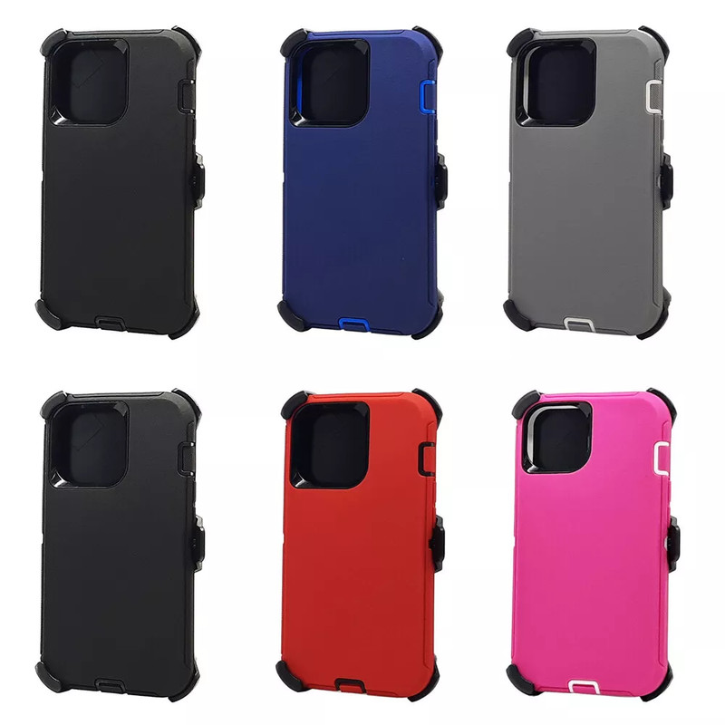 Wholesale Mix for iPhone 12 Mini 20X Defender Case With Belt Clip