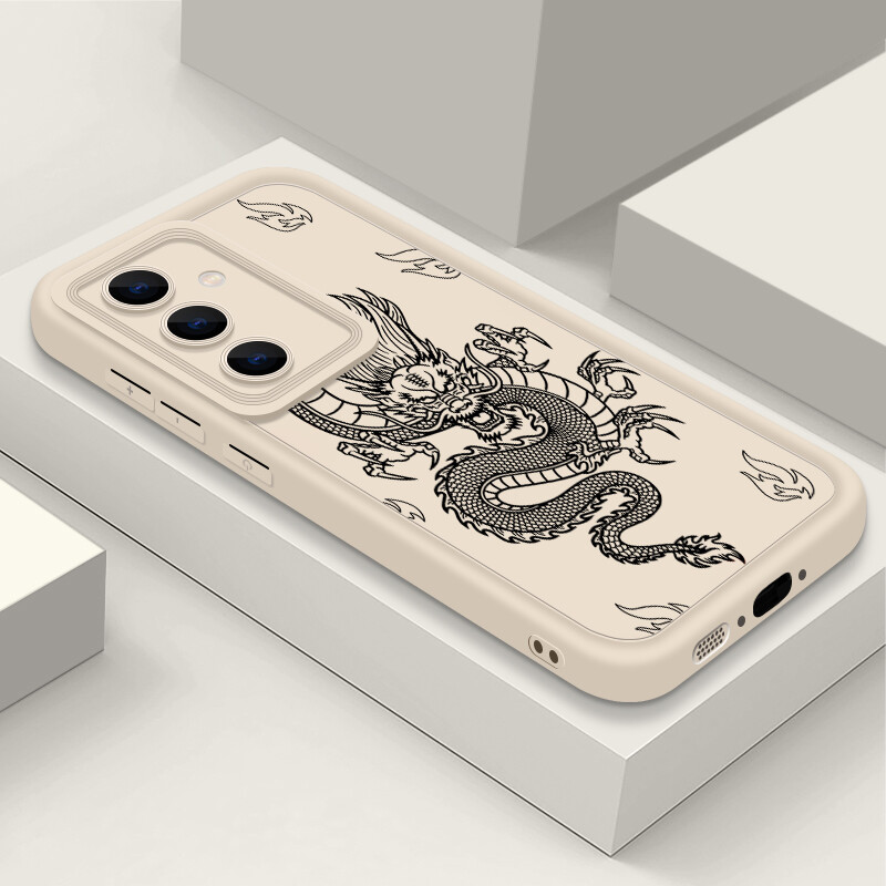 China Dragon For Samsung Galaxy S25 S24 Ultra S23 FE S22 ShockProof Case Cover gallery