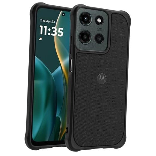 Rugged Protective Case- – Precision Moto G (2025/2026) & G Play (2026) Black