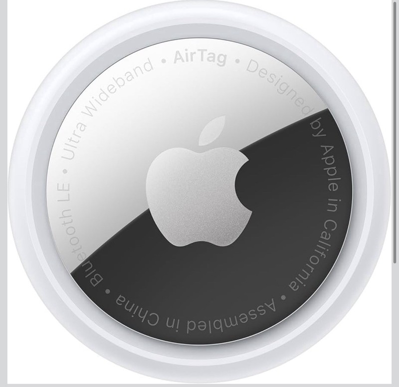 Apple AirTag Bluetooth Tracker – Silver (MX532AM/A)