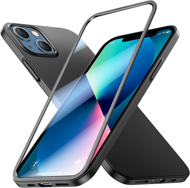 Full Protection Slim Case Compatible for iPhone 13 6 1 inch 2021 Ultra Thin