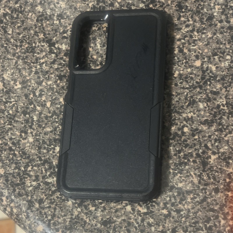 OtterBox Black Rugged Shockproof Rigid Plastic Back Case for Samsung
