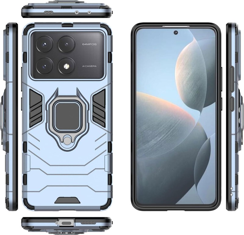 Hot Soft + Hard PC Full Body Robust Shockproof Case For Xiaomi Poco X6 Pro X6 gallery