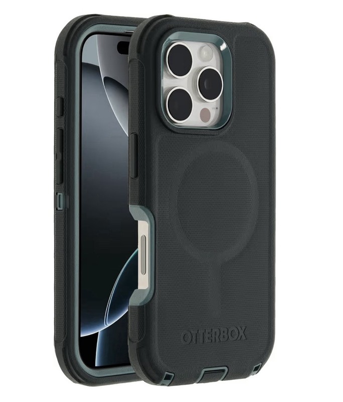 Otter Box Defender Series Drop+ Case Iphone 16 Pro Sagebrush Green