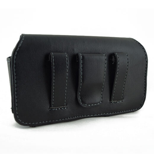 Wider Horizontal Leather Pouch Fits with Hard Shell Case 4.84 x 2.63 x 0.68 inch gallery