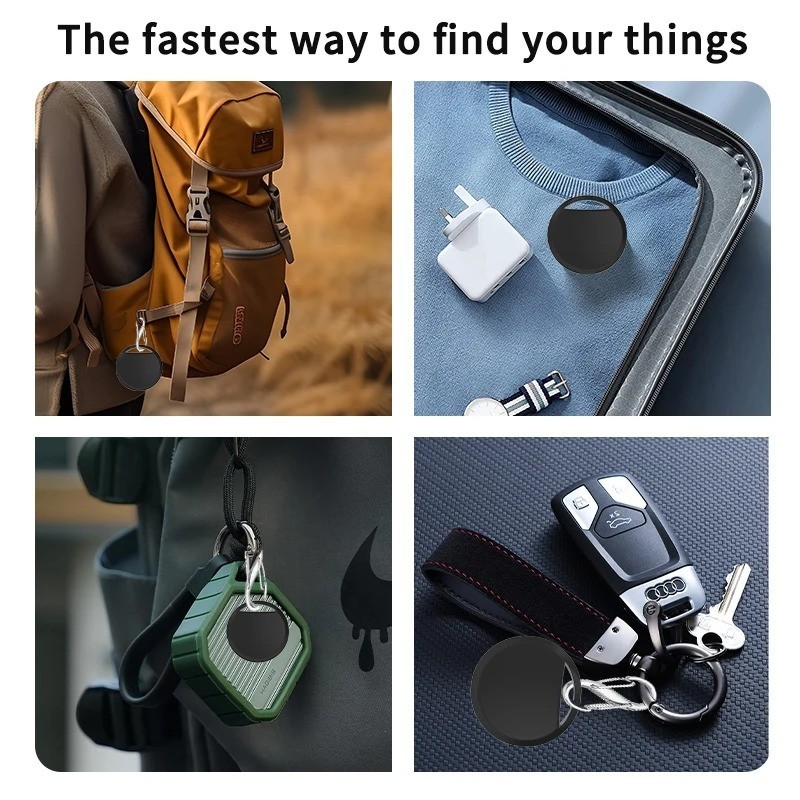4pack GPS Tracker Tag Set Compatible Find My Airtag Air tag Tool Bluetooth gallery
